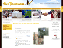 Tablet Screenshot of gaz-technologies.com